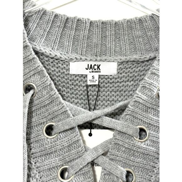 Jack by BB Dakota Willard Sweater in Grey Size Small - Picture 6 of 6